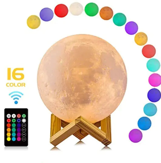 Lampe Lune 3D – Lampe Lune LED Tactile